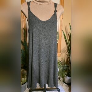Elan Charcoal Knit Dress